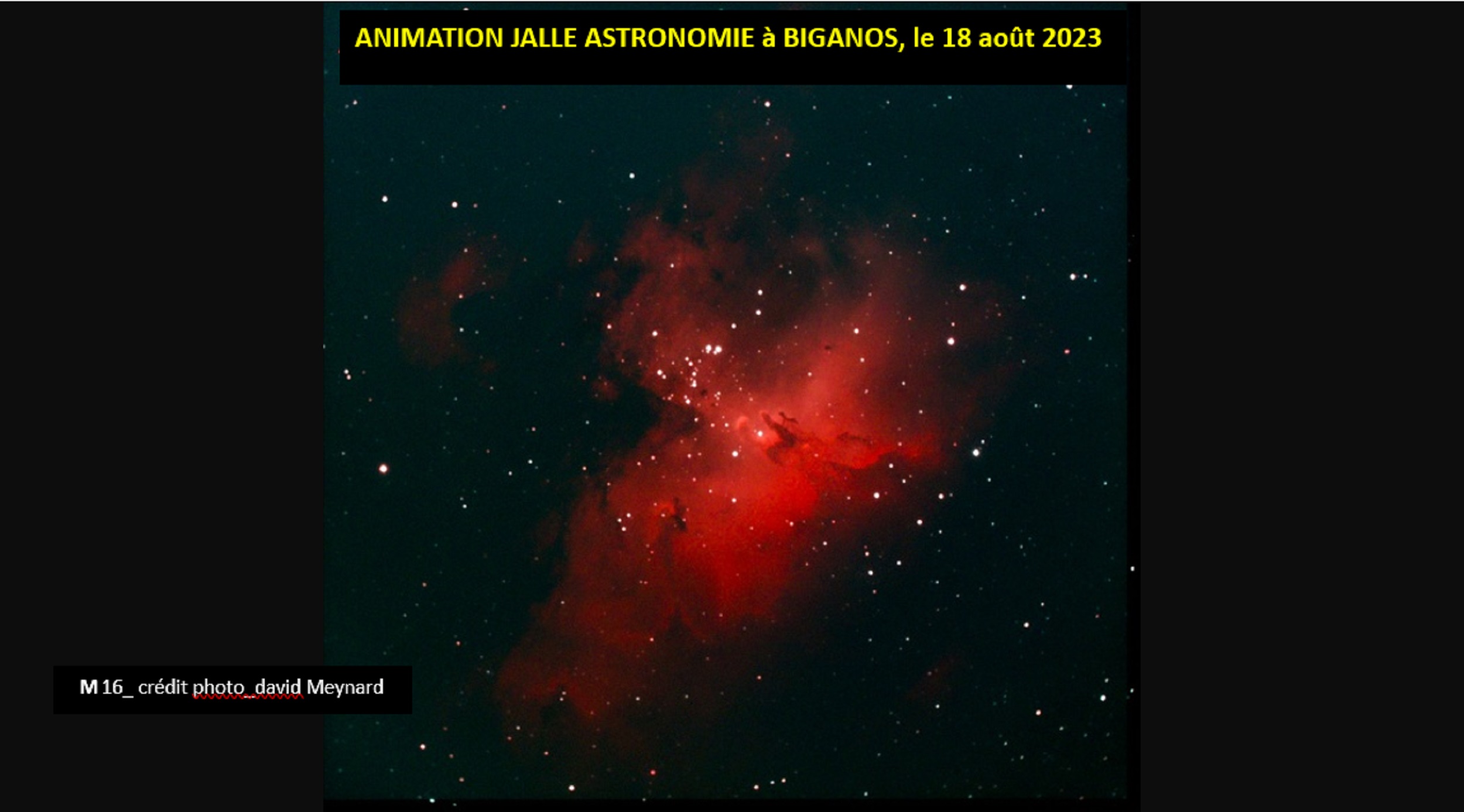 ANIMATION à BIGANOS, le 18 août 2023