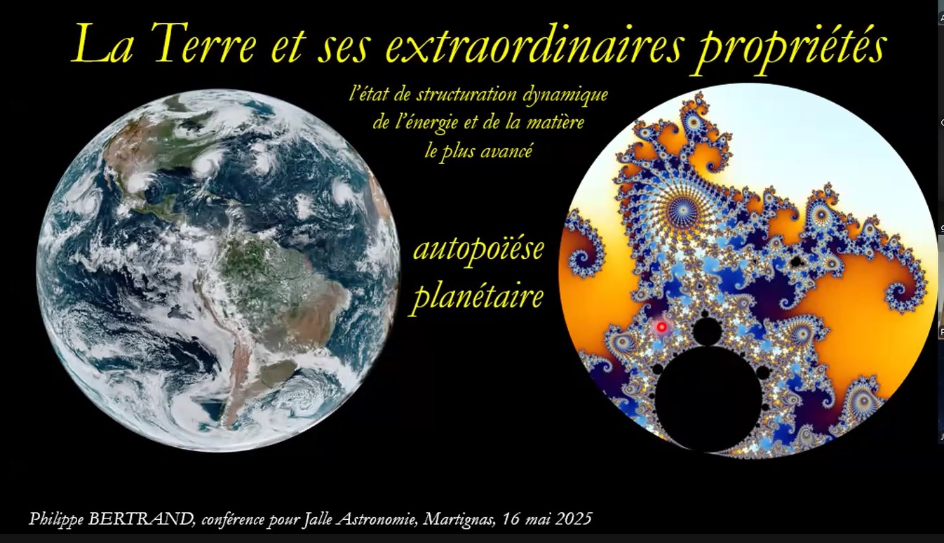 APERCU CONFERENCE « LE SYSTEME TERRE »