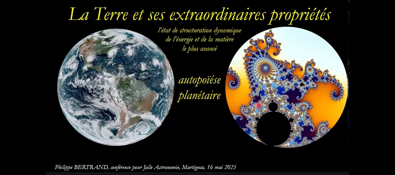 APERCU CONFERENCE « LE SYSTEME TERRE »