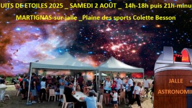 NUITS DES ETOILES _ MARTIGNAS-sur-Jalle_ 2 août