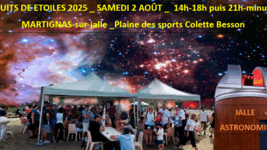 NUITS DES ETOILES _ MARTIGNAS-sur-Jalle_ 2 août