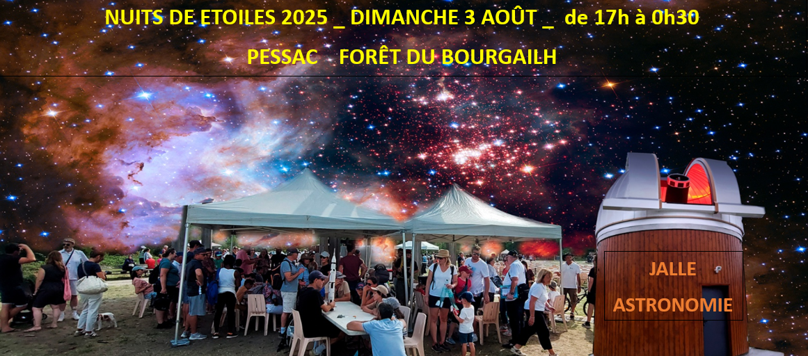NUITS DES ETOILES 2025_PESSAC_3 AOÛT