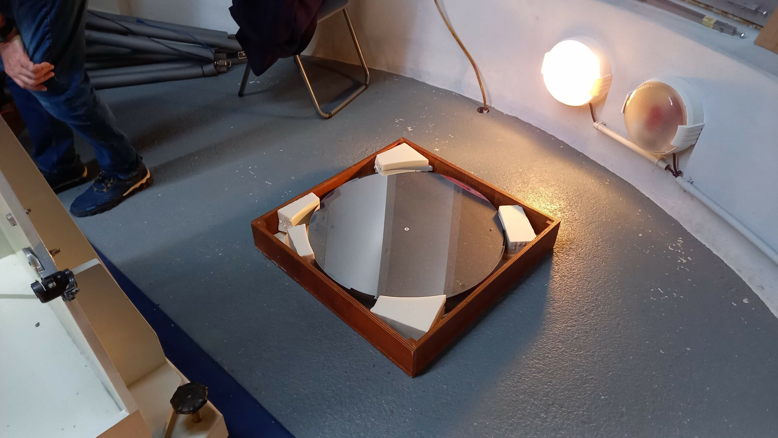 DEMONTAGE MIROIR 640 mm POUR EXPERTISE