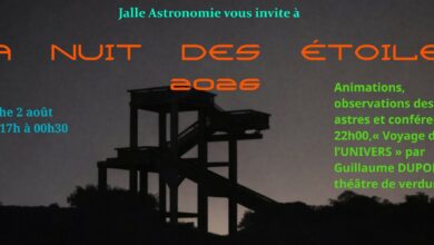 Nuit des Étoiles à la forêt du Bourgailh à Pessac le dimanche 2 août 2026