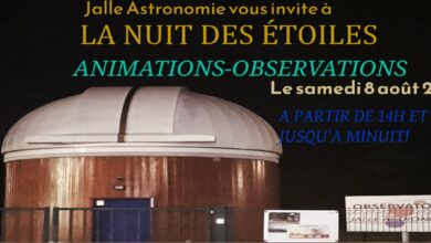 Nuit des Étoiles à Martignas-sur-Jalle le samedi 8 août 2026