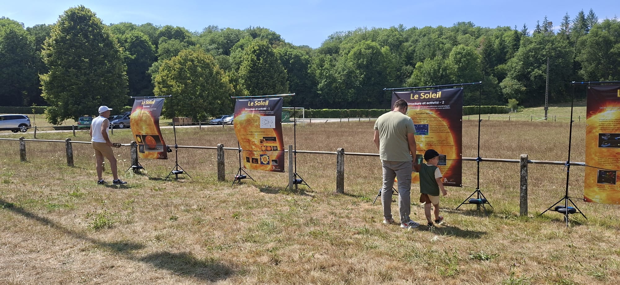 Jalle Astronomie était à Thémines (Lot), pour la 5ème FÊTE des ETOILES et du SOLEIL