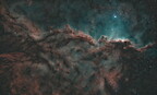 NGC6188 (2947 visites) NGC 6188 est une nébuleuse en émission et par réflexion située dans la constellation de l'Autel.... NGC6188
