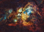 ngc 6357 (21 visites) NGC 6357 aussi appelé la nébuleuse du Homard, est une nébuleuse en émission située dans la cons... ngc 6357